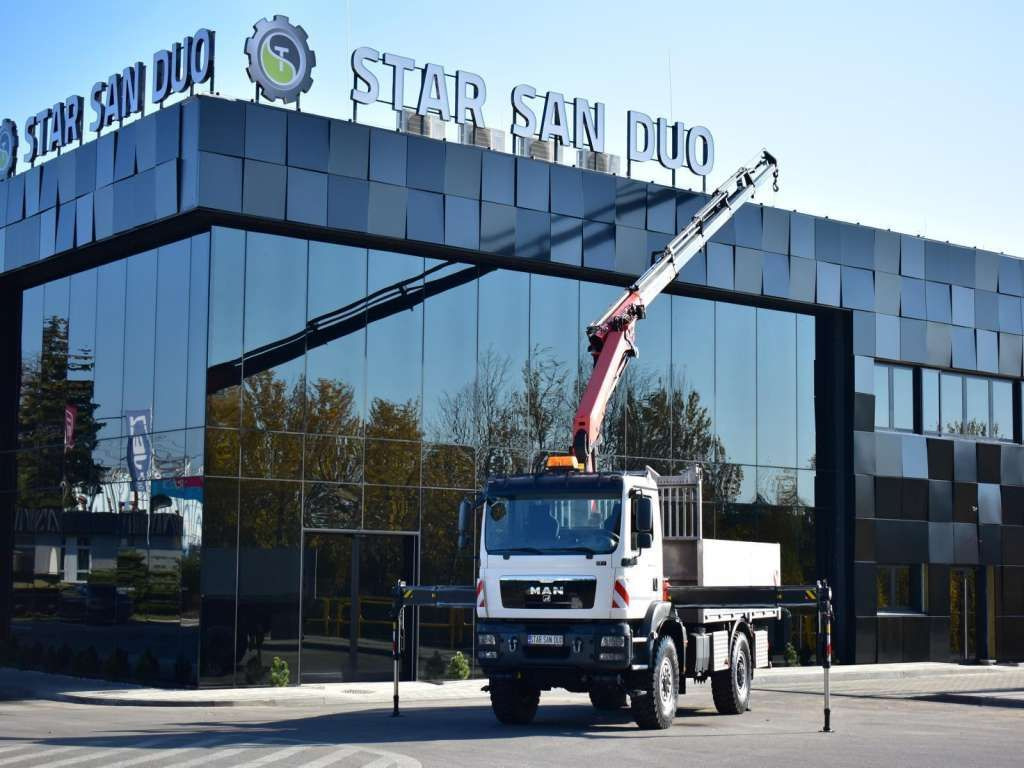 MAN TGM 18.340 4x4 PALFINGER PK 18002 CRANE WINCH MAN TGM 18.340 4x4 PALFINGER PK 18002 CRANE WINCH - Kraanwagen, Vrachtwagen met open laadbak: afbeelding 4 MAN TGM 18.340 4x4 PALFINGER PK 18002 CRANE WINCH MAN TGM 18.340 4x4 PALFINGER PK 18002 CRANE WINCH - Kraanwagen, Vrachtwagen met open laadbak: afbeelding 4