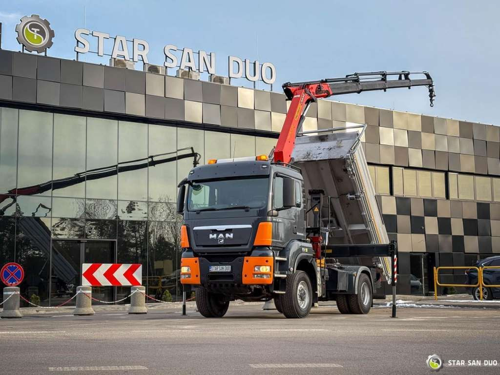 MAN TGS 18.480 PALFINGER PK 16502 HDS Crane,Kipper MAN TGS 18.480 PALFINGER PK 16502 HDS Crane,Kipper - Kraanwagen, Kipper vrachtwagen: afbeelding 1 MAN TGS 18.480 PALFINGER PK 16502 HDS Crane,Kipper MAN TGS 18.480 PALFINGER PK 16502 HDS Crane,Kipper - Kraanwagen, Kipper vrachtwagen: afbeelding 1