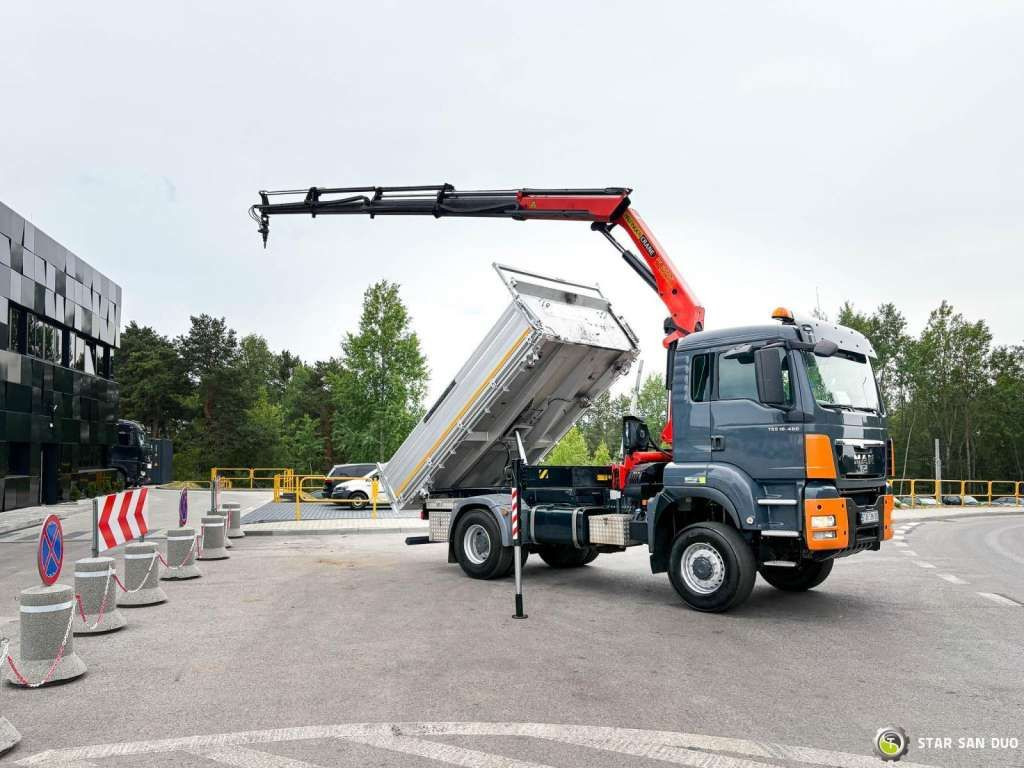 MAN TGS 18.480 PALFINGER PK 16502 HDS Crane,Kipper MAN TGS 18.480 PALFINGER PK 16502 HDS Crane,Kipper - Kipper vrachtwagen: afbeelding 2 MAN TGS 18.480 PALFINGER PK 16502 HDS Crane,Kipper MAN TGS 18.480 PALFINGER PK 16502 HDS Crane,Kipper - Kipper vrachtwagen: afbeelding 2