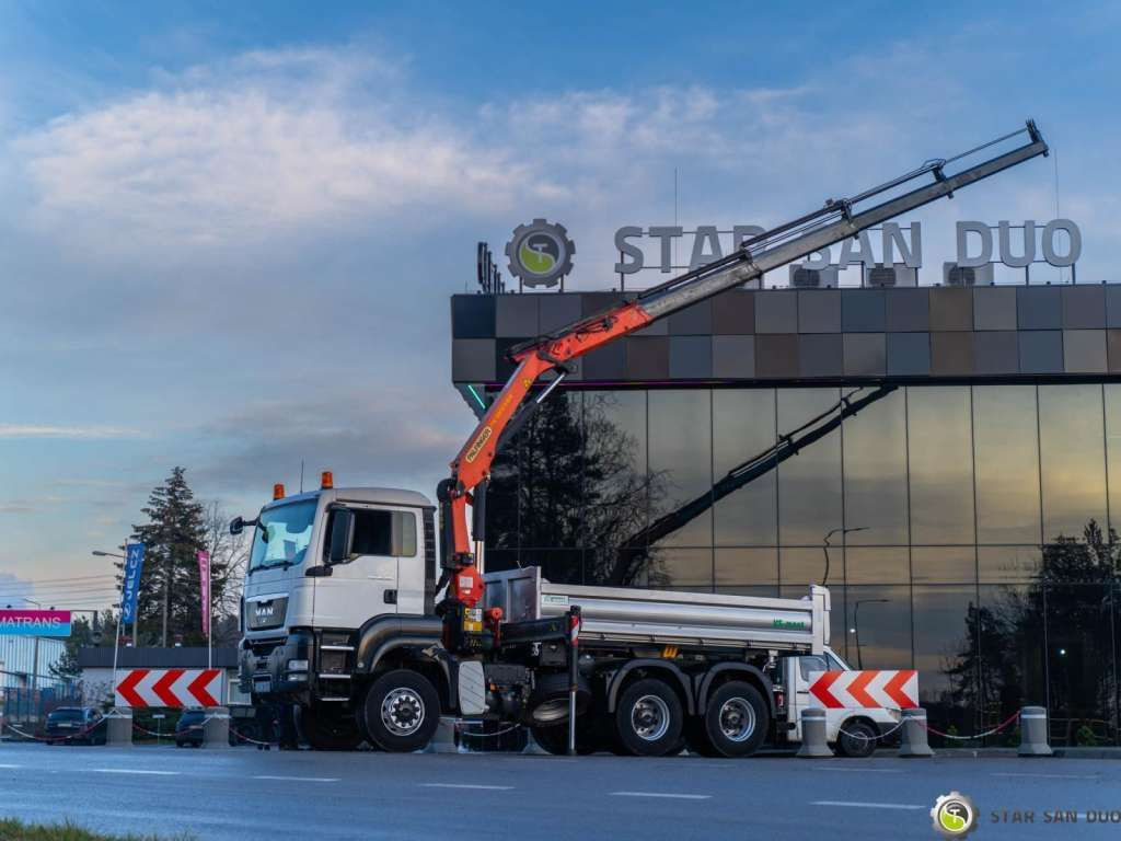 MAN TGS 26.360 6x6 PALFINGER PK 18001 EH Crane Kipe - Kraanwagen: afbeelding 3 MAN TGS 26.360 6x6 PALFINGER PK 18001 EH Crane Kipe - Kraanwagen: afbeelding 3