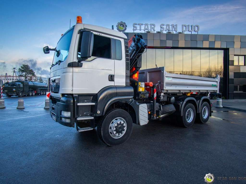 MAN TGS 26.360 6x6 PALFINGER PK 18001 EH Crane Kipe - Kraanwagen: afbeelding 2 MAN TGS 26.360 6x6 PALFINGER PK 18001 EH Crane Kipe - Kraanwagen: afbeelding 2