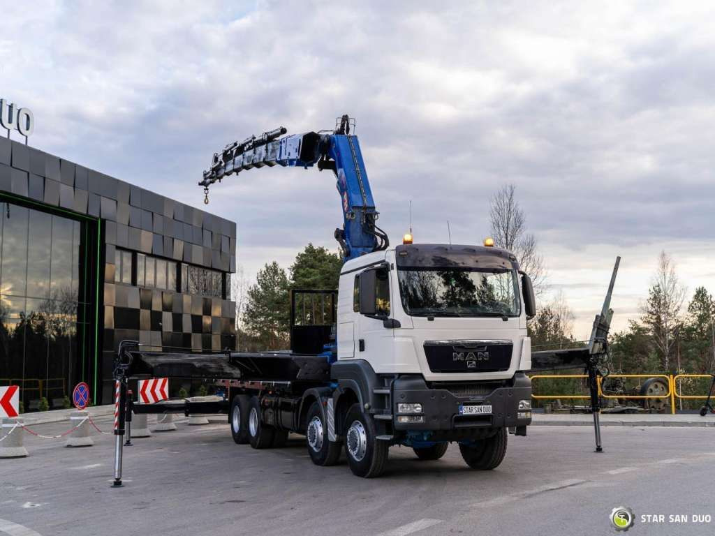 MAN TGS 41.480 8x8 PM 85SP HDS Crane - Kraanwagen: afbeelding 3 MAN TGS 41.480 8x8 PM 85SP HDS Crane - Kraanwagen: afbeelding 3