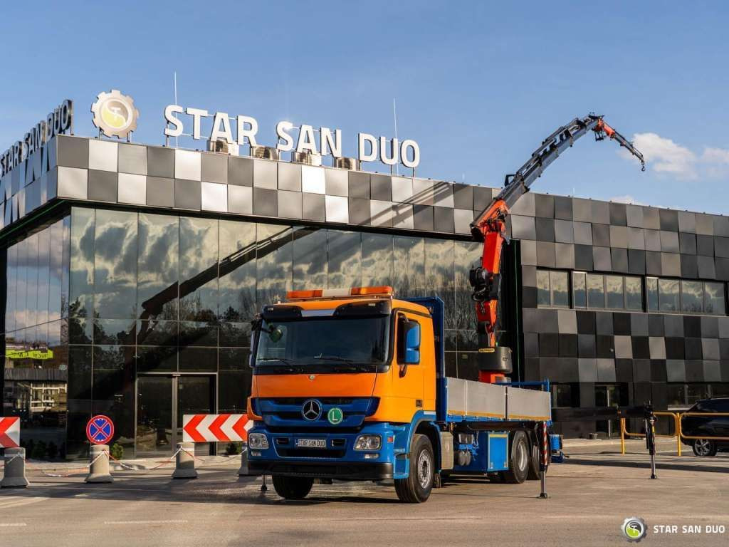 Mercedes-Benz ACTROS 2541 6x2 Palfinger PK 34002 Crane Winch - Kraanwagen: afbeelding 1 Mercedes-Benz ACTROS 2541 6x2 Palfinger PK 34002 Crane Winch - Kraanwagen: afbeelding 1