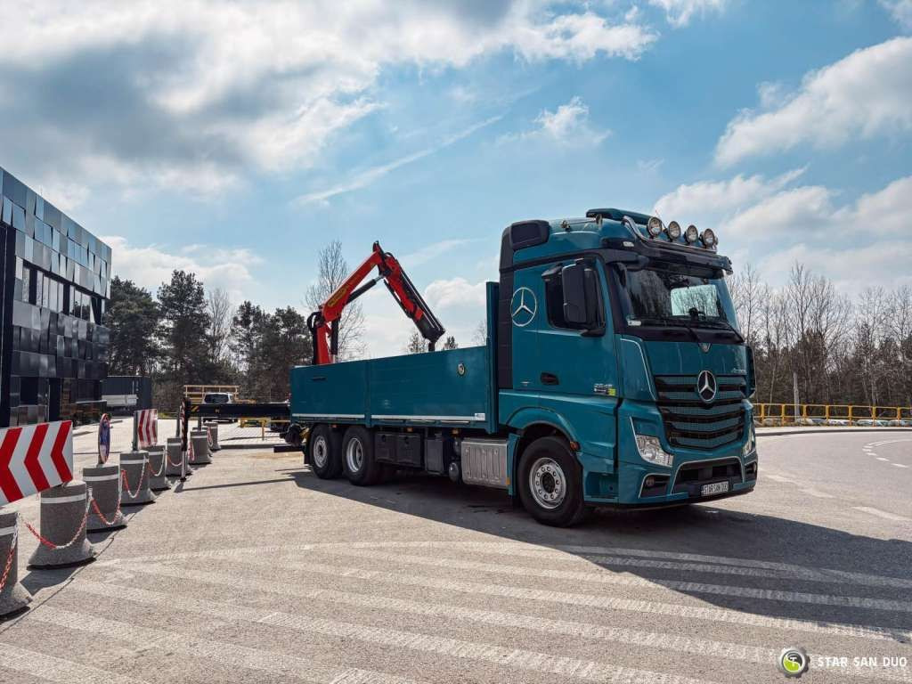 Mercedes-Benz ACTROS 2545 6x2 Palfinger PK 16001 HDS Crane Mercedes-Benz ACTROS 2545 6x2 Palfinger PK 16001 HDS Crane - Kraanwagen, Vrachtwagen met open laadbak: afbeelding 3 Mercedes-Benz ACTROS 2545 6x2 Palfinger PK 16001 HDS Crane Mercedes-Benz ACTROS 2545 6x2 Palfinger PK 16001 HDS Crane - Kraanwagen, Vrachtwagen met open laadbak: afbeelding 3
