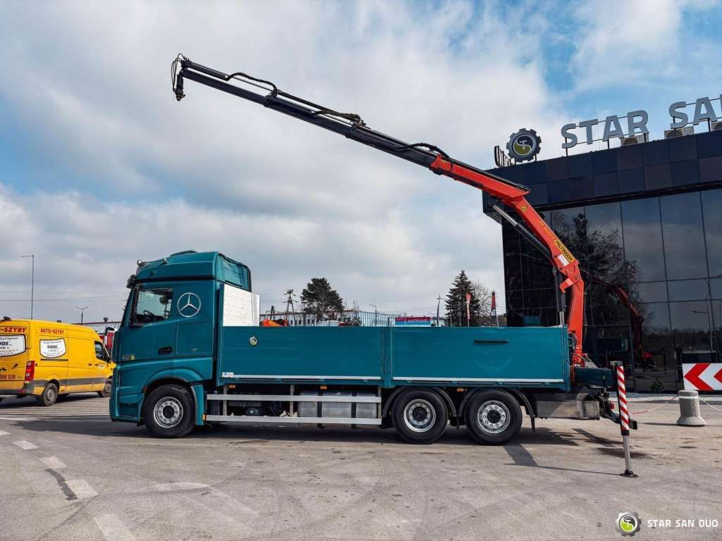 Mercedes-Benz ACTROS 2545 6x2 Palfinger PK 16001 HDS Crane Mercedes-Benz ACTROS 2545 6x2 Palfinger PK 16001 HDS Crane - Kraanwagen, Vrachtwagen met open laadbak: afbeelding 4 Mercedes-Benz ACTROS 2545 6x2 Palfinger PK 16001 HDS Crane Mercedes-Benz ACTROS 2545 6x2 Palfinger PK 16001 HDS Crane - Kraanwagen, Vrachtwagen met open laadbak: afbeelding 4