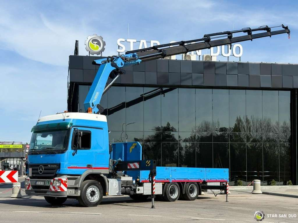 Mercedes-Benz ACTROS 2646L 6x4 PALFINGER 36002 Crane Winch - Kraanwagen: afbeelding 1 Mercedes-Benz ACTROS 2646L 6x4 PALFINGER 36002 Crane Winch - Kraanwagen: afbeelding 1