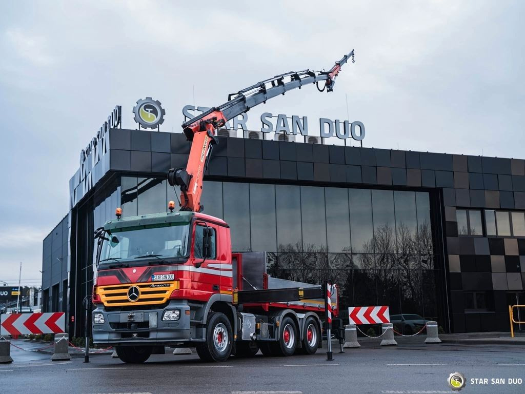 Mercedes-Benz ACTROS 2648 6x4 PALFINGER PK 29002 EURO 5 JIB - Kraanwagen, Vrachtwagen met open laadbak: afbeelding 3 Mercedes-Benz ACTROS 2648 6x4 PALFINGER PK 29002 EURO 5 JIB - Kraanwagen, Vrachtwagen met open laadbak: afbeelding 3