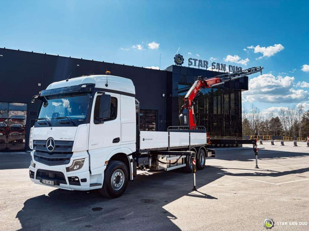 Kraanwagen Mercedes-Benz  ACTROS 3351 NEW 6x4 Fassi F485 Crane: afbeelding 13