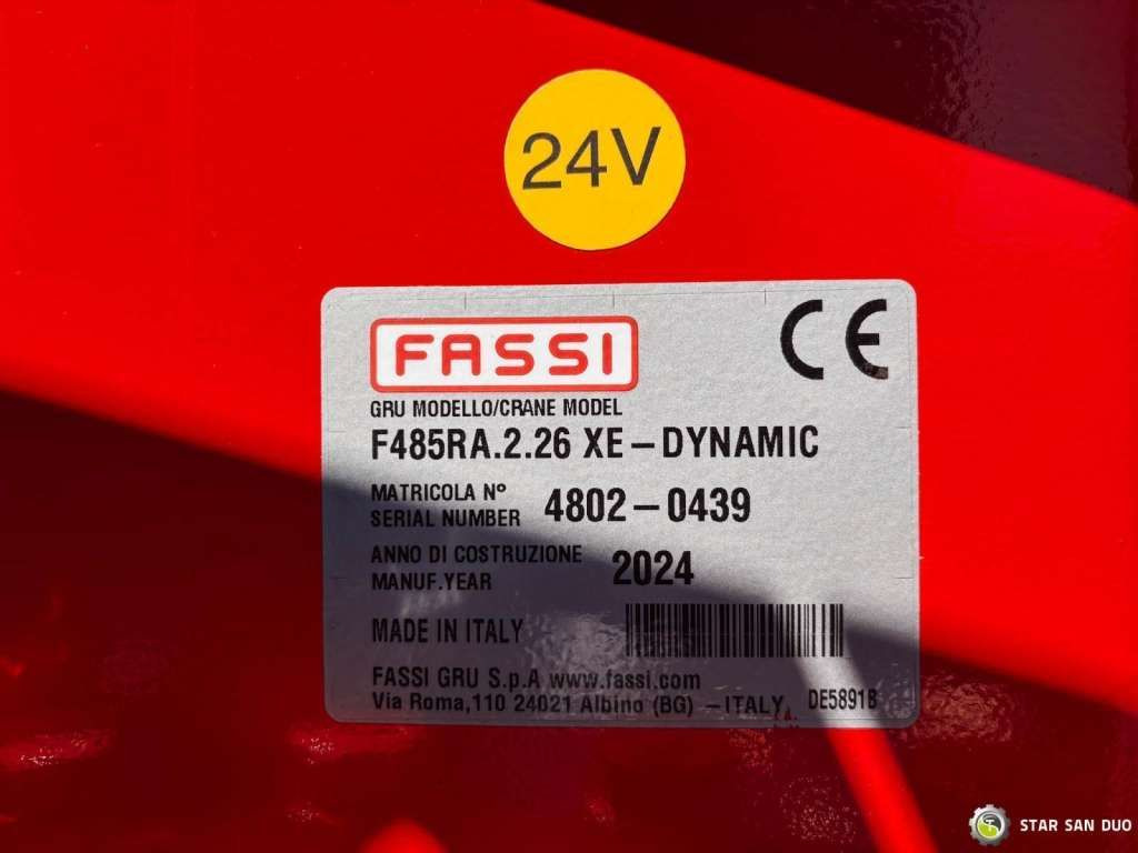 Kraanwagen Mercedes-Benz  ACTROS 3351 NEW 6x4 Fassi F485 Crane: afbeelding 21