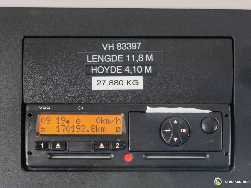 Kraanwagen Mercedes-Benz  AROCS 3251 8x4 HMF 8520 Fly Jib Winch: afbeelding 19