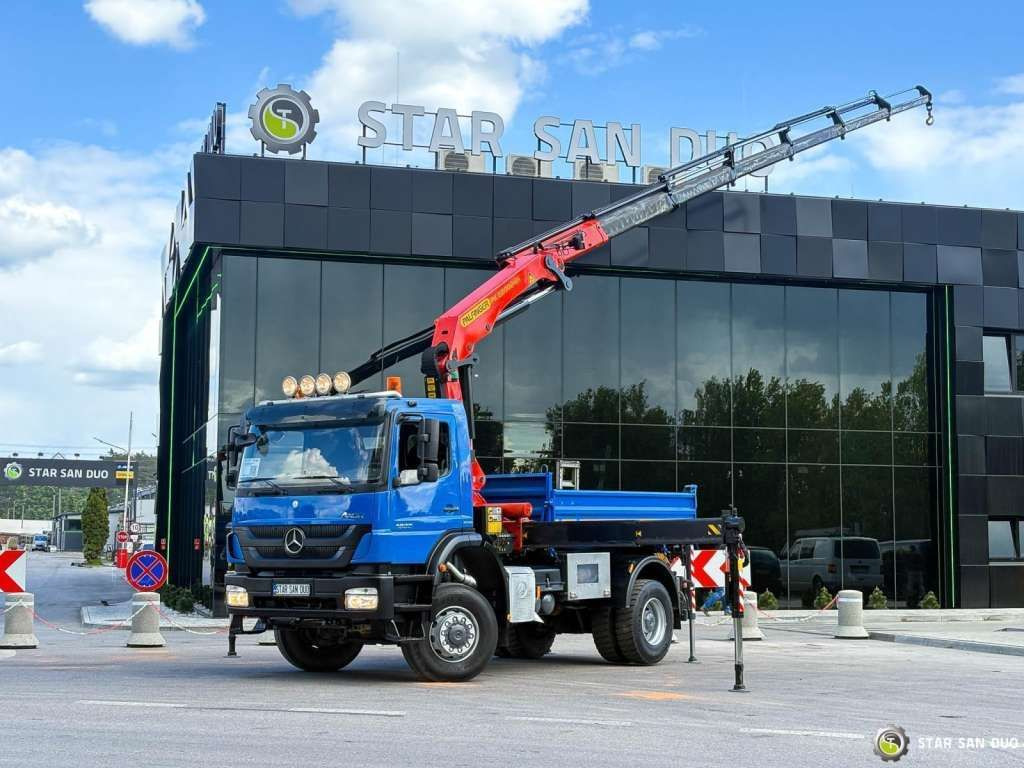 Mercedes-Benz AXOR 1833 4x4 Palfinger PK 22002 EH Crane Winch - Kipper vrachtwagen: afbeelding 4 Mercedes-Benz AXOR 1833 4x4 Palfinger PK 22002 EH Crane Winch - Kipper vrachtwagen: afbeelding 4