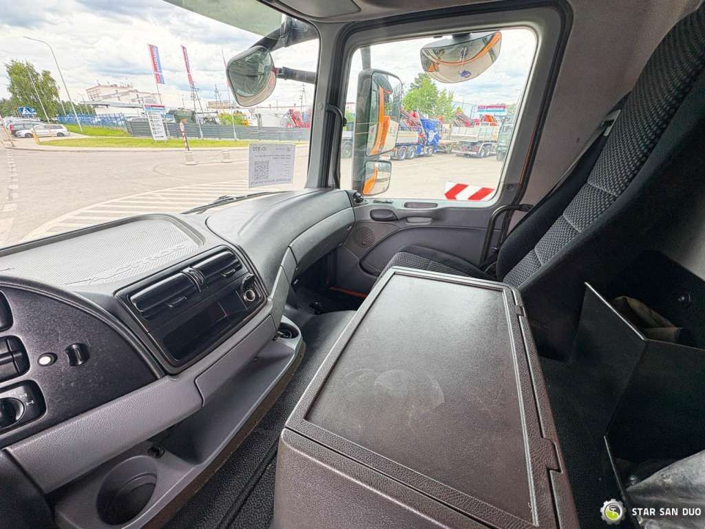 Kipper vrachtwagen Mercedes-Benz  Actros 1841 AK 4x4 Hiab 288E-7 Crane Kipper: afbeelding 19