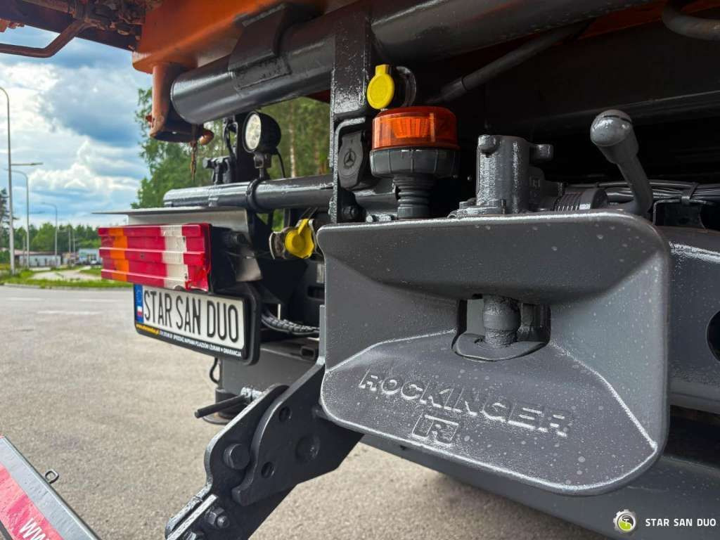 Kipper vrachtwagen Mercedes-Benz  Actros 1841 AK 4x4 Hiab 288E-7 Crane Kipper: afbeelding 25