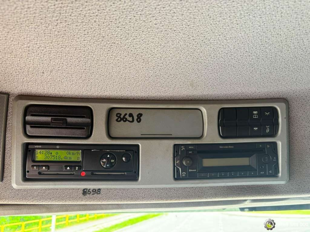 Kipper vrachtwagen Mercedes-Benz  Actros 1841 AK 4x4 Hiab 288E-7 Crane Kipper: afbeelding 16