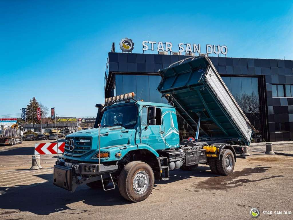 Mercedes-Benz Zetros 1833 4x4 Kipper Camper Chassis - Kipper vrachtwagen: afbeelding 1 Mercedes-Benz Zetros 1833 4x4 Kipper Camper Chassis - Kipper vrachtwagen: afbeelding 1