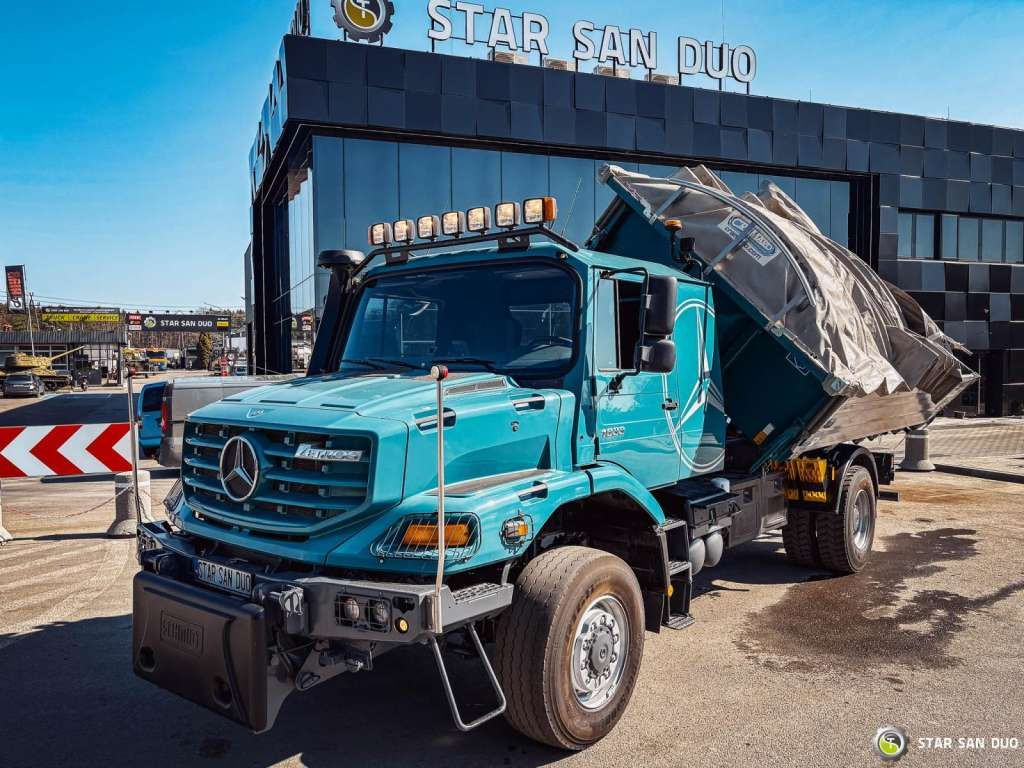 Mercedes-Benz Zetros 1833 4x4 Kipper Camper Chassis - Kipper vrachtwagen: afbeelding 4 Mercedes-Benz Zetros 1833 4x4 Kipper Camper Chassis - Kipper vrachtwagen: afbeelding 4
