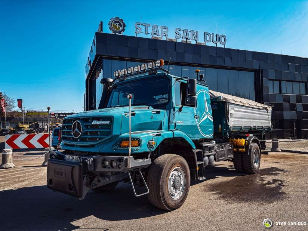 Mercedes-Benz Zetros 1833 4x4 Kipper Camper Chassis - Kipper vrachtwagen: afbeelding 3 Mercedes-Benz Zetros 1833 4x4 Kipper Camper Chassis - Kipper vrachtwagen: afbeelding 3