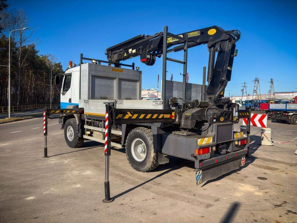 Renault KERAX 270 4x4 PALFINGER PK 16502 CRANE WINCH - Kraanwagen, Vrachtwagen met open laadbak: afbeelding 4 Renault KERAX 270 4x4 PALFINGER PK 16502 CRANE WINCH - Kraanwagen, Vrachtwagen met open laadbak: afbeelding 4