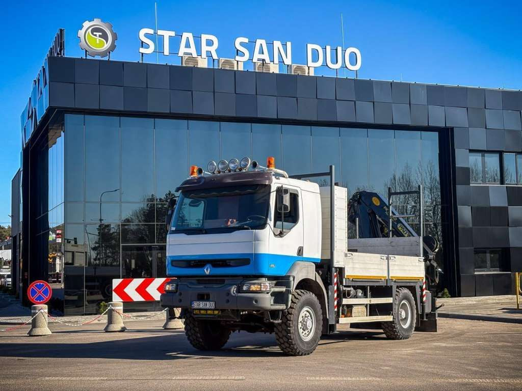 Renault KERAX 270 4x4 PALFINGER PK 16502 CRANE WINCH - Kraanwagen, Vrachtwagen met open laadbak: afbeelding 5 Renault KERAX 270 4x4 PALFINGER PK 16502 CRANE WINCH - Kraanwagen, Vrachtwagen met open laadbak: afbeelding 5