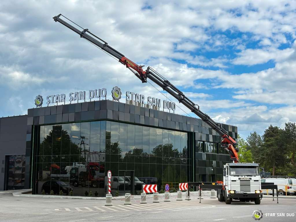 Scania R143 HL 6x2 PALFINGER PK44002 Crane - Kraanwagen: afbeelding 1 Scania R143 HL 6x2 PALFINGER PK44002 Crane - Kraanwagen: afbeelding 1