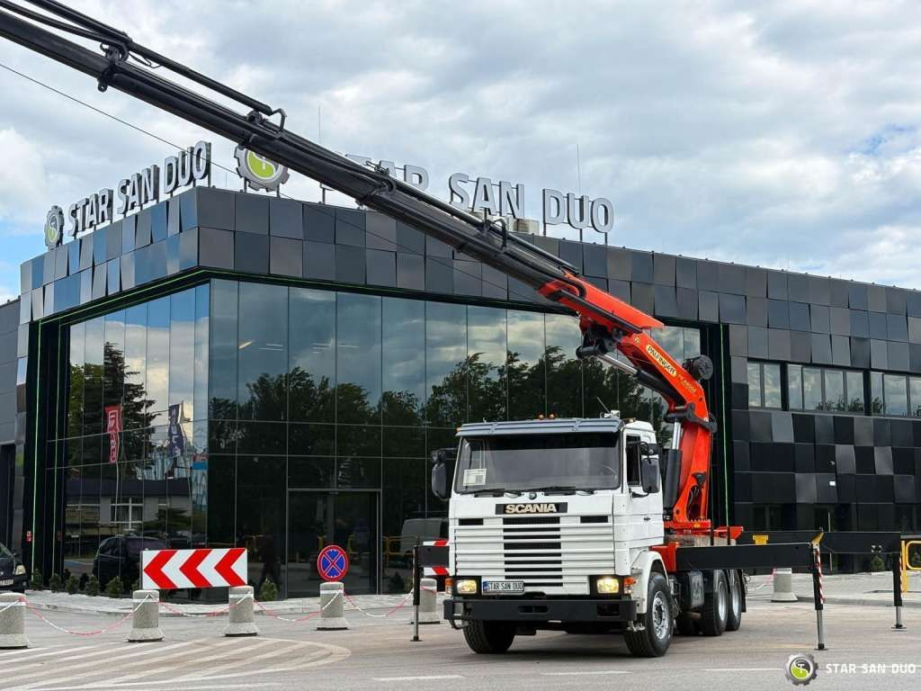 Scania R143 HL 6x2 PALFINGER PK44002 Crane - Kraanwagen: afbeelding 3 Scania R143 HL 6x2 PALFINGER PK44002 Crane - Kraanwagen: afbeelding 3