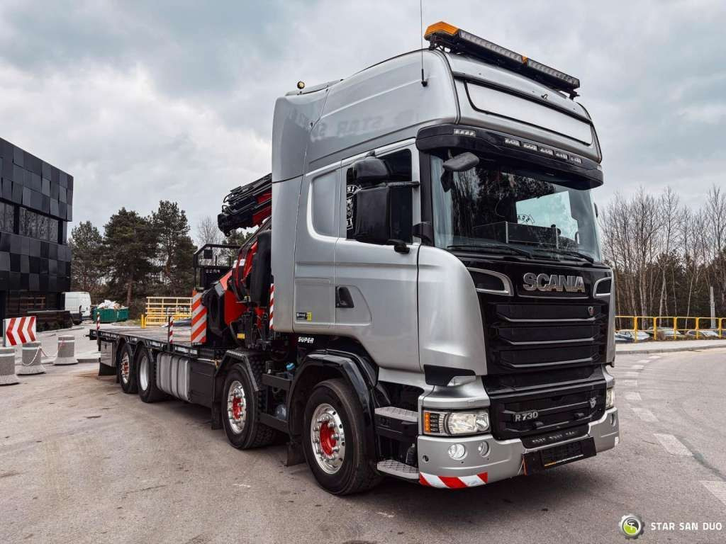 Scania R730 8x2 Fassi F990 Fly Jib 30m Crane Euro 6 - Kraanwagen: afbeelding 3 Scania R730 8x2 Fassi F990 Fly Jib 30m Crane Euro 6 - Kraanwagen: afbeelding 3