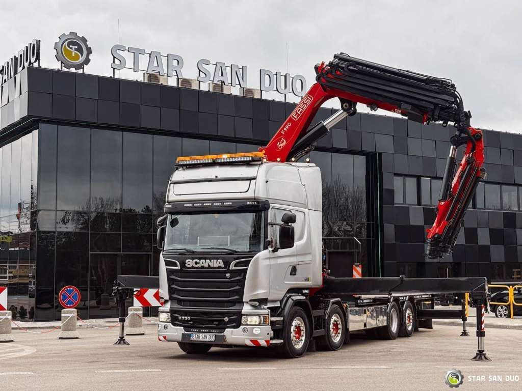 Scania R730 8x2 Fassi F990 Fly Jib 30m Crane Euro 6 - Kraanwagen: afbeelding 2 Scania R730 8x2 Fassi F990 Fly Jib 30m Crane Euro 6 - Kraanwagen: afbeelding 2