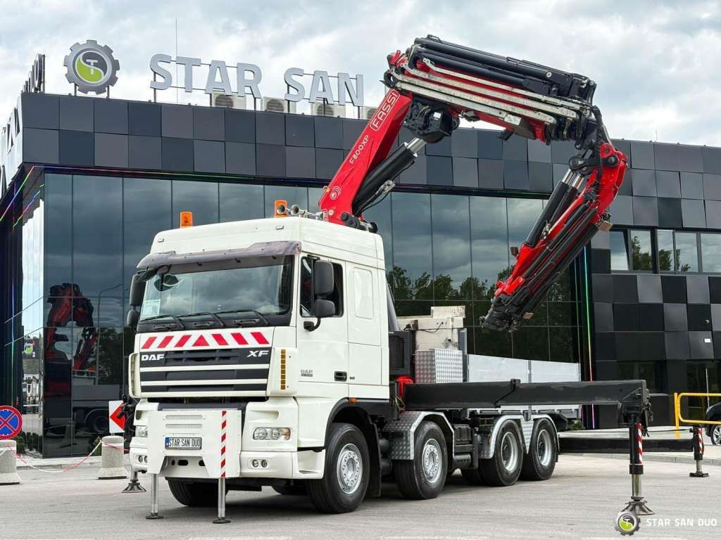 DAF XF 105.510 8x4 FASSI F800 XP Crane Fifth wheel - Trekker: afbeelding 2 DAF XF 105.510 8x4 FASSI F800 XP Crane Fifth wheel - Trekker: afbeelding 2