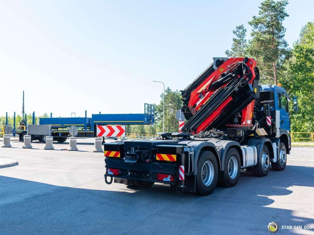 Trekker MAN  TGA 35.440 8X6H PALFINGER  60002  Semi-trailer: afbeelding 8