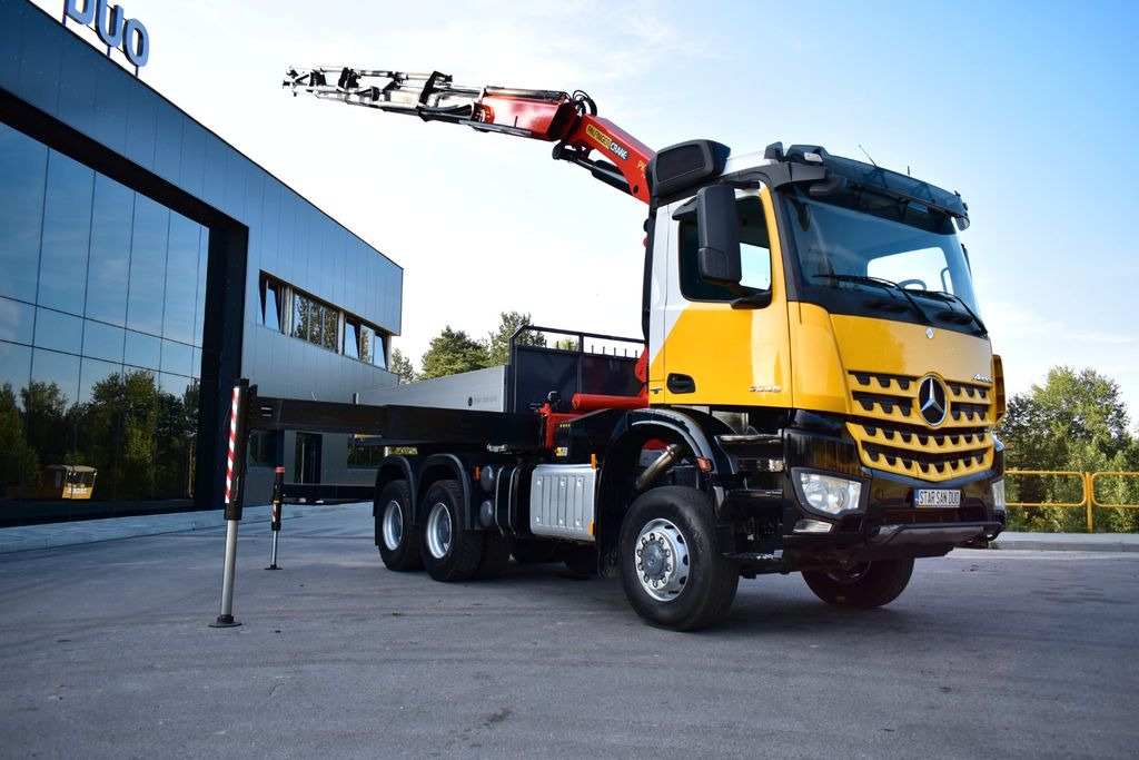 Mercedes-Benz AROCS 6x6 PALFINGER PK 33002 EURO 6 Crane Kran - Trekker: afbeelding 1 Mercedes-Benz AROCS 6x6 PALFINGER PK 33002 EURO 6 Crane Kran - Trekker: afbeelding 1