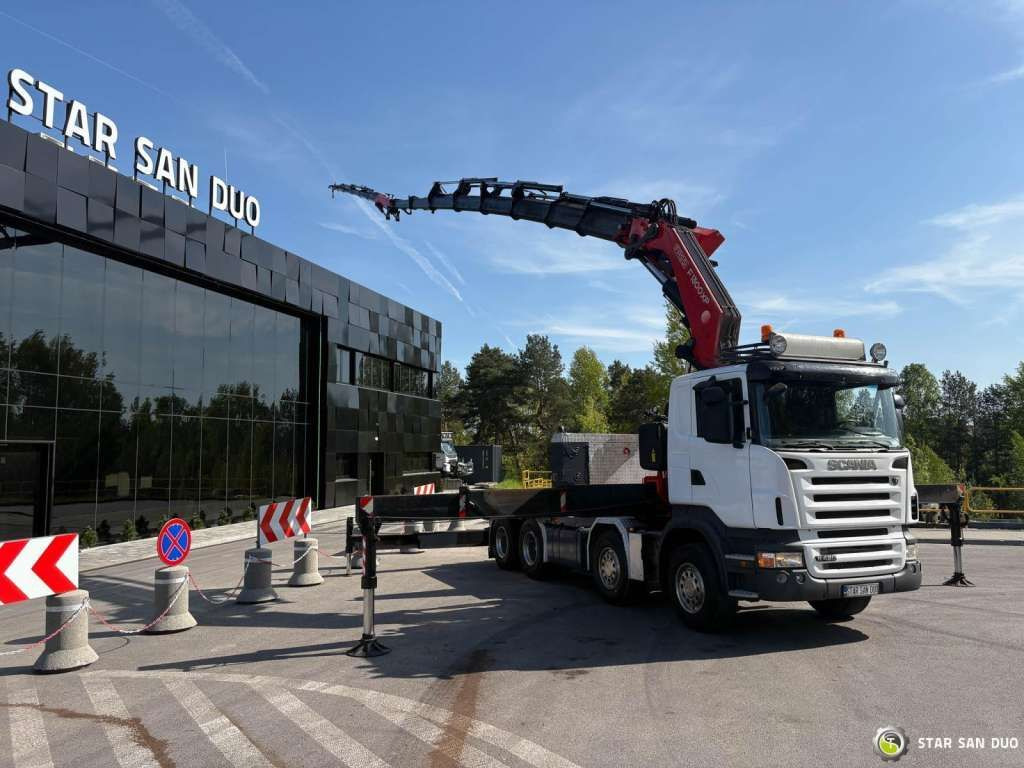 Scania R420 8x4 FASSI F1300 AXP Crane FLY JIB Euro 4 - Trekker: afbeelding 2 Scania R420 8x4 FASSI F1300 AXP Crane FLY JIB Euro 4 - Trekker: afbeelding 2