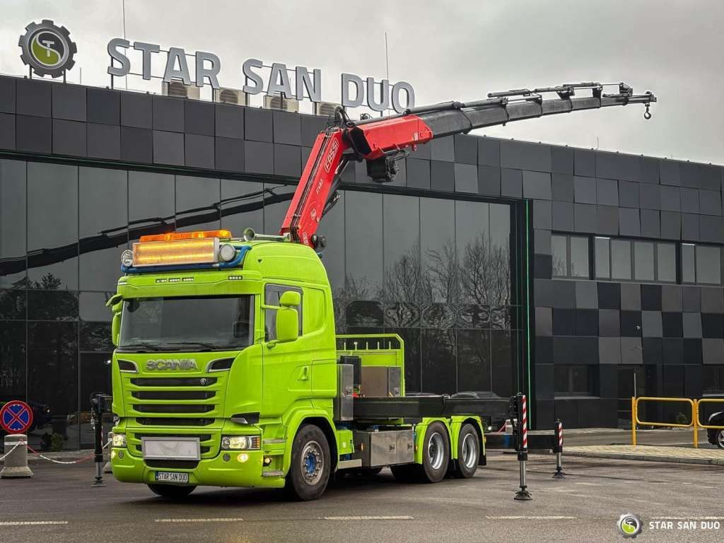 Scania R520 6x2 Fassi F485 Crane Kran Winch Euro 6 Scania R520 6x2 Fassi F485 Crane Kran Winch Euro 6 - Trekker: afbeelding 1 Scania R520 6x2 Fassi F485 Crane Kran Winch Euro 6 Scania R520 6x2 Fassi F485 Crane Kran Winch Euro 6 - Trekker: afbeelding 1