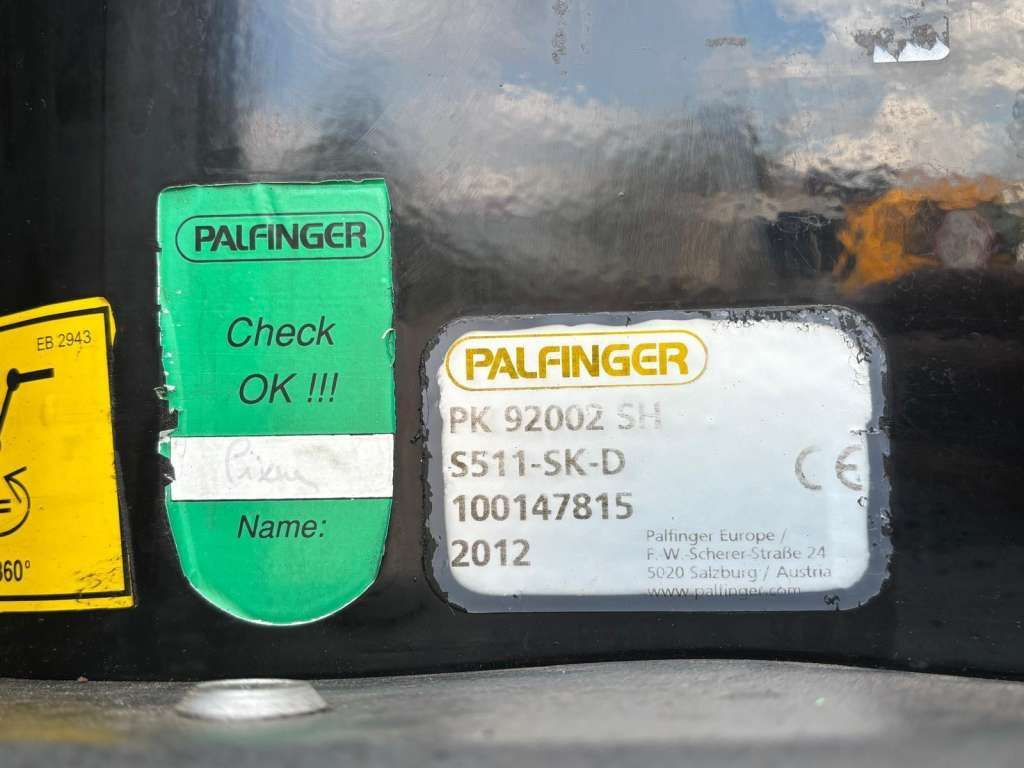 Leasing  Scania  R560 8x2 PALFINGER PK 92002 SH Fly Jib Winch 5t Scania  R560 8x2 PALFINGER PK 92002 SH Fly Jib Winch 5t: afbeelding 19