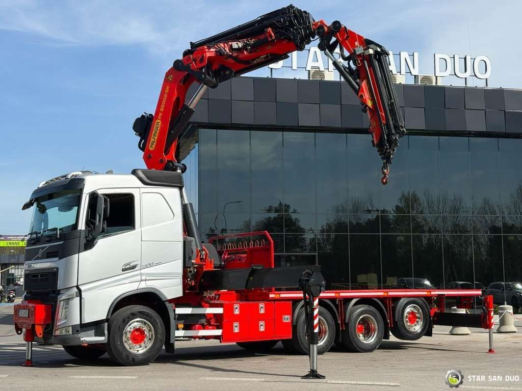 Volvo FH 500 8x4*4 PK65002 Fly JIB Crane 7456 h Winch - Trekker: afbeelding 3 Volvo FH 500 8x4*4 PK65002 Fly JIB Crane 7456 h Winch - Trekker: afbeelding 3