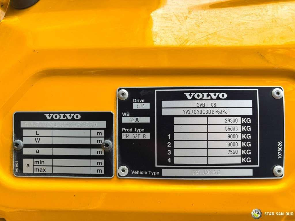 Trekker Volvo FM 460 6x4x4 HMF 3220 Crane HDS: afbeelding 20 Trekker Volvo FM 460 6x4x4 HMF 3220 Crane HDS: afbeelding 20