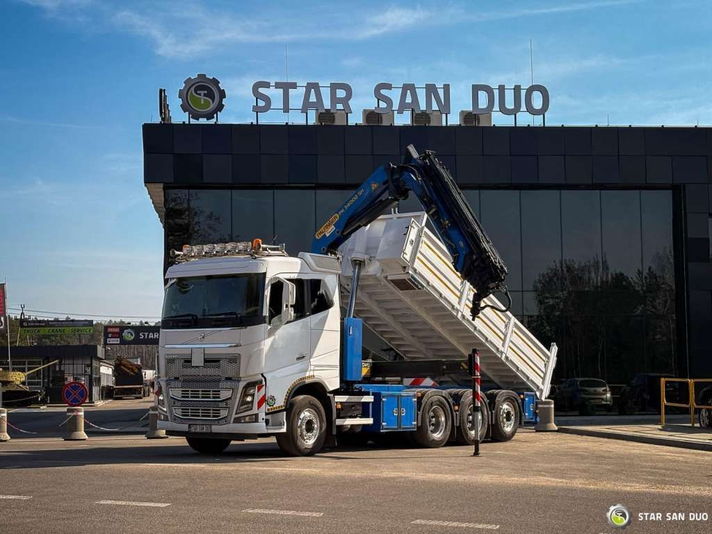 Volvo FH 16.550 8x4 Palfinger PK 34002-SH Crane Kippe - Kraanwagen: afbeelding 4 Volvo FH 16.550 8x4 Palfinger PK 34002-SH Crane Kippe - Kraanwagen: afbeelding 4