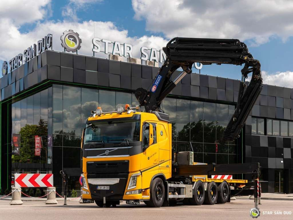 Volvo FH 540 8x4 HMF 6020 Fly Jib Winch - Kraanwagen: afbeelding 5 Volvo FH 540 8x4 HMF 6020 Fly Jib Winch - Kraanwagen: afbeelding 5