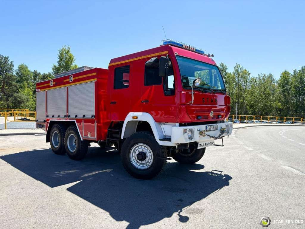 MAN Star 266 MAN 6x6 Fire Truck Feuerwehr - Vrachtwagen: afbeelding 4 MAN Star 266 MAN 6x6 Fire Truck Feuerwehr - Vrachtwagen: afbeelding 4