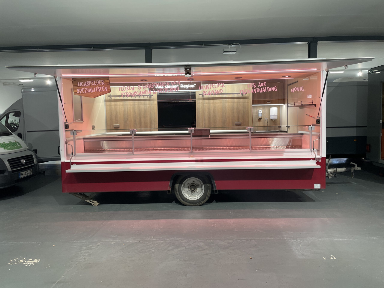 Verkaufsanhänger BORCO HÖHNS - Verkoopwagen: afbeelding 1 Verkaufsanhänger BORCO HÖHNS - Verkoopwagen: afbeelding 1