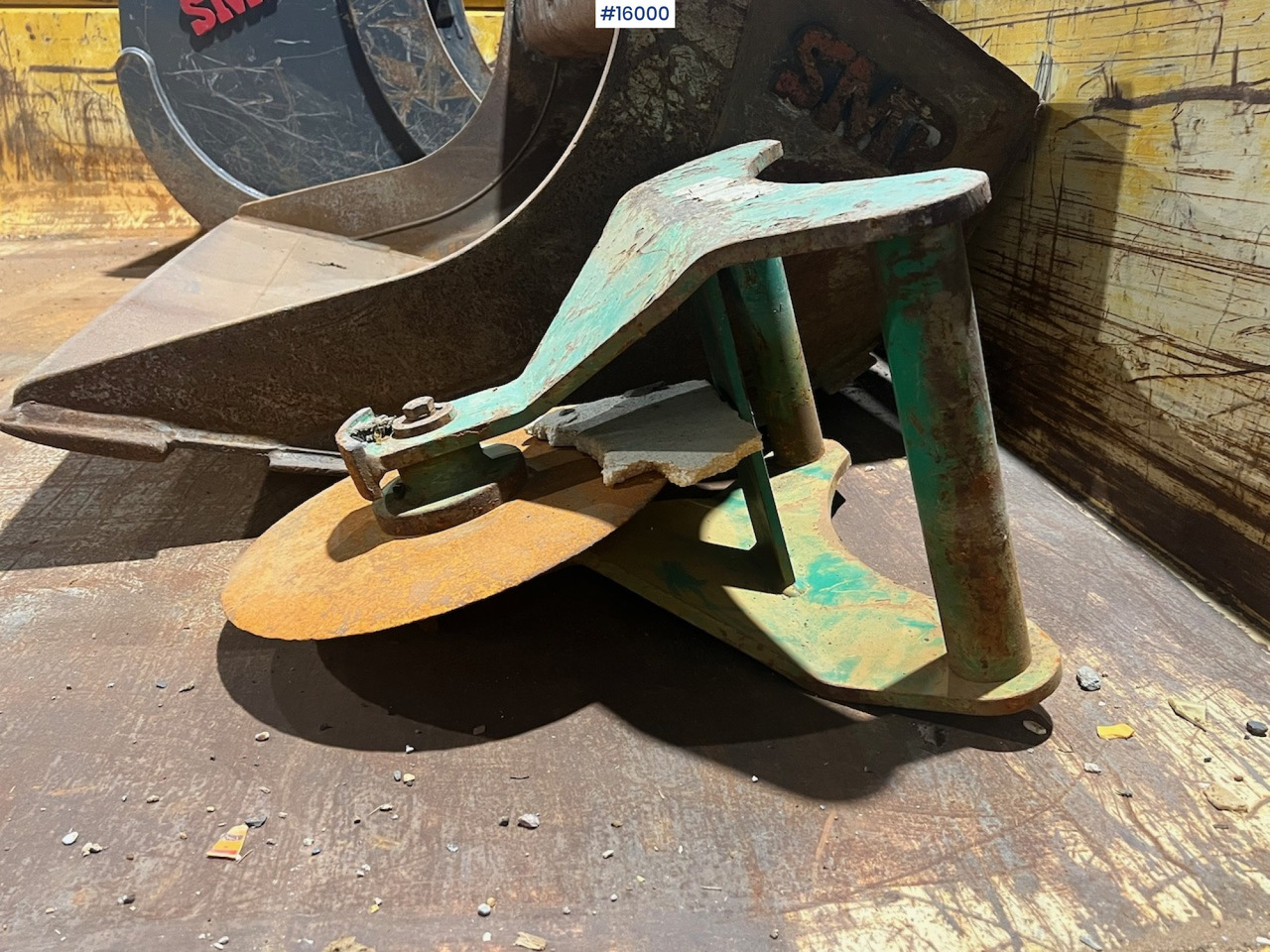 Pizzahjul S60 feste - Aanbouwdeel voor Bouwmachine: afbeelding 1 Pizzahjul S60 feste - Aanbouwdeel voor Bouwmachine: afbeelding 1