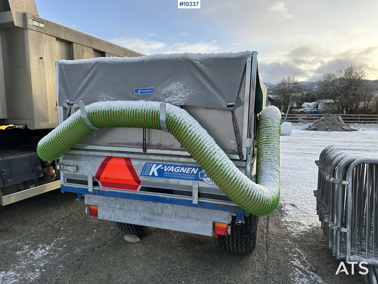 K-vangen tilhenger - Aanhangwagen, Gemeentelijke machine/ Speciaal: afbeelding 4 K-vangen tilhenger - Aanhangwagen, Gemeentelijke machine/ Speciaal: afbeelding 4