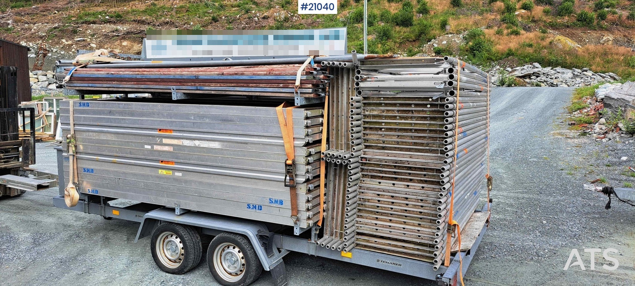 Temared Temared stillashenger - Aanhangwagen: afbeelding 3 Temared Temared stillashenger - Aanhangwagen: afbeelding 3