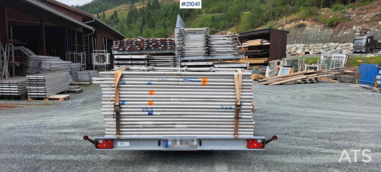Temared stillashenger - Aanhangwagen: afbeelding 3 Temared stillashenger - Aanhangwagen: afbeelding 3