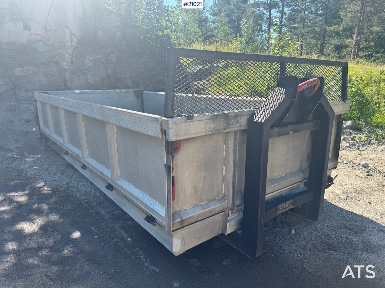 Aluminiumskasse Krokramme - Haakarm container: afbeelding 2 Aluminiumskasse Krokramme - Haakarm container: afbeelding 2