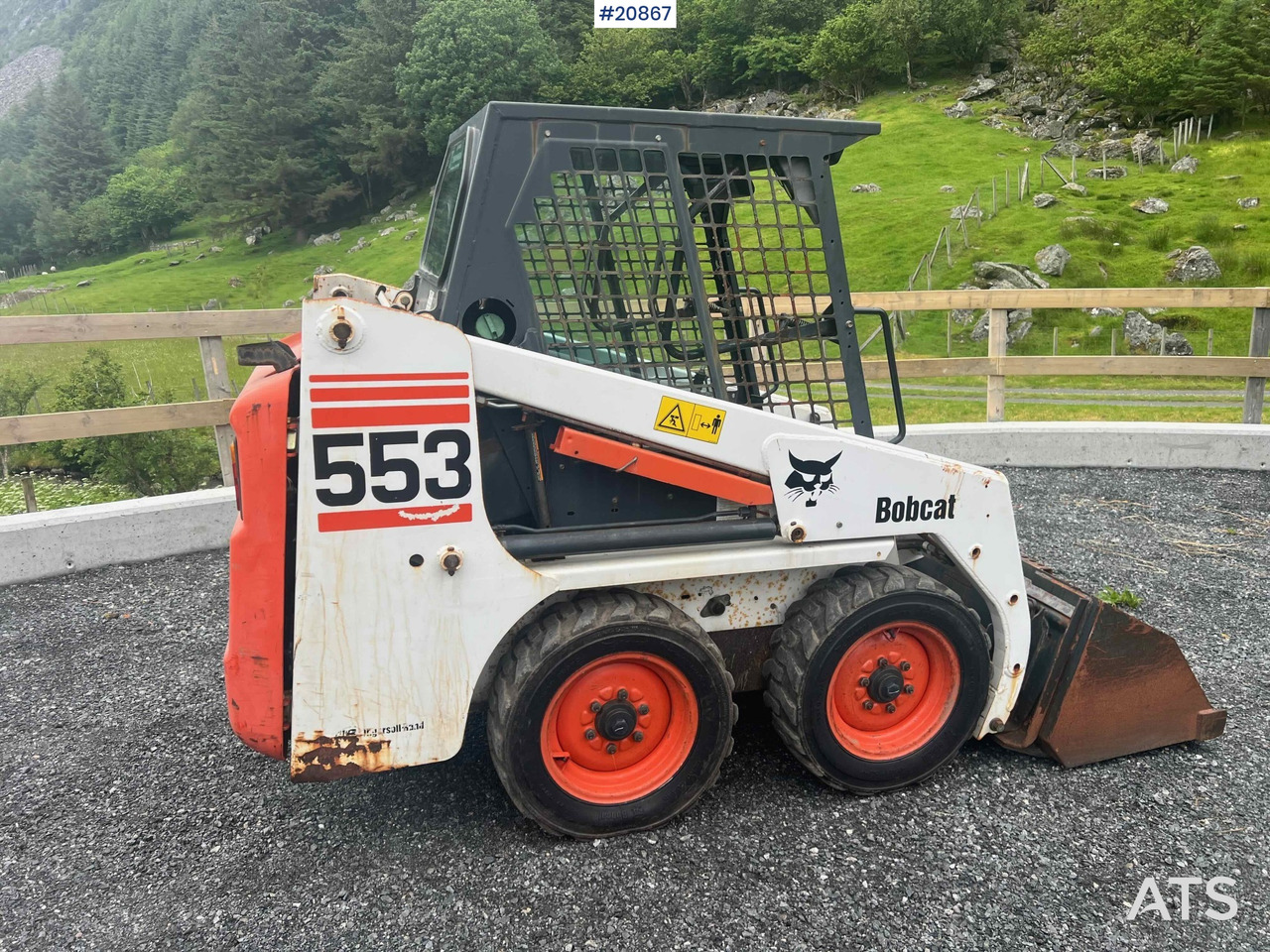 Bobcat 553 - Schranklader: afbeelding 4 Bobcat 553 - Schranklader: afbeelding 4