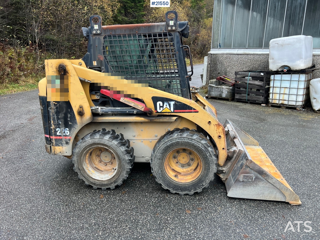 CAT 226 Kompaktlaster m/ skuffe - Schranklader: afbeelding 5 CAT 226 Kompaktlaster m/ skuffe - Schranklader: afbeelding 5