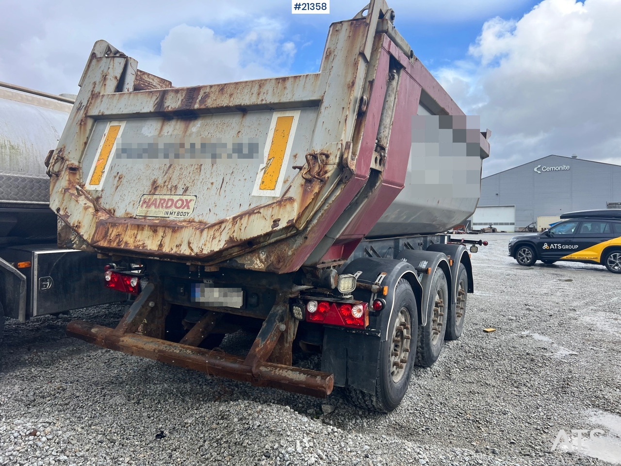 Carnehl 3 akslet - Kipper aanhangwagen: afbeelding 4 Carnehl 3 akslet - Kipper aanhangwagen: afbeelding 4