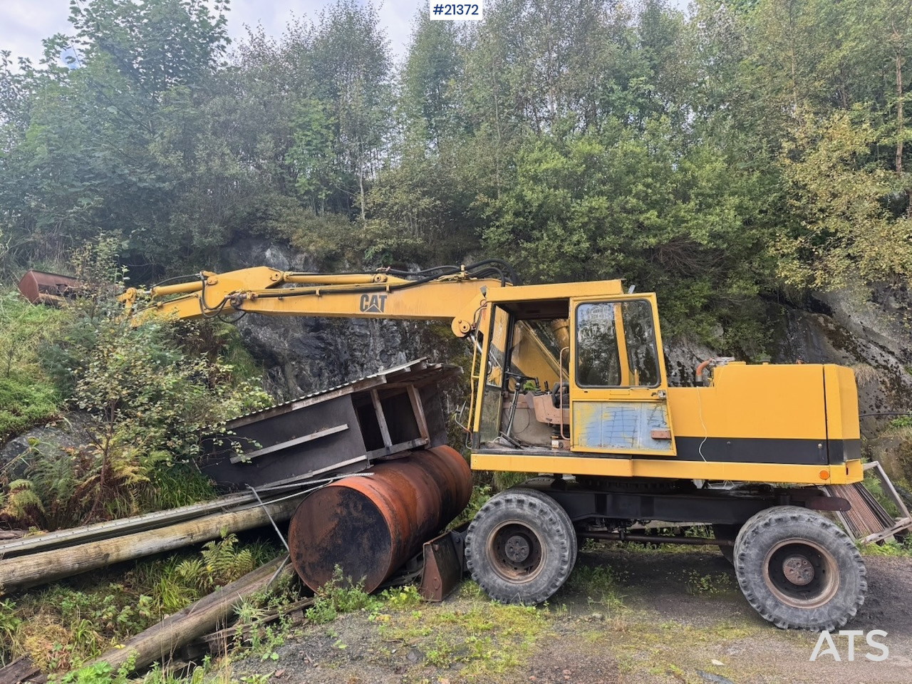 Caterpillar 212B - Mobiele graafmachine: afbeelding 1 Caterpillar 212B - Mobiele graafmachine: afbeelding 1