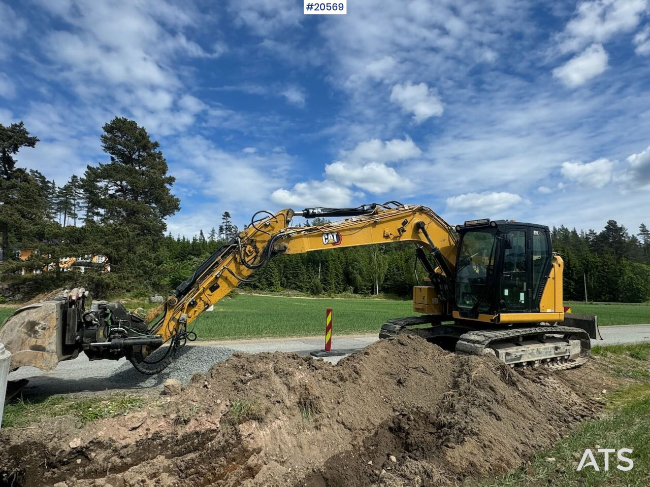 Caterpillar 315 Beltegraver m/ tilt og 2 skuffer - Graafmachine: afbeelding 5 Caterpillar 315 Beltegraver m/ tilt og 2 skuffer - Graafmachine: afbeelding 5