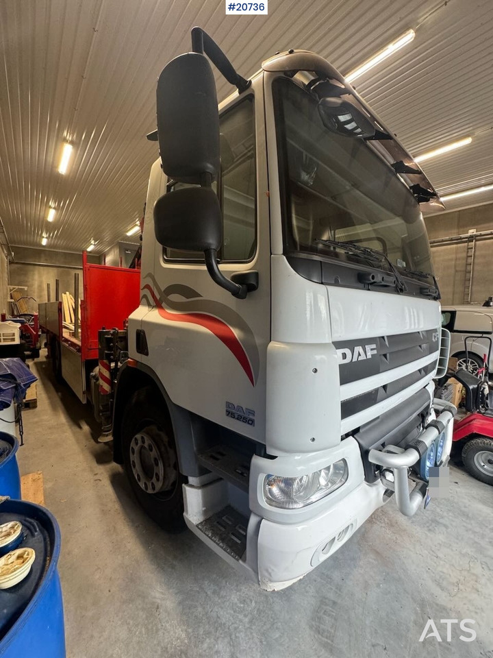 DAF CF75.250 - Vrachtwagen met open laadbak, Kraanwagen: afbeelding 4 DAF CF75.250 - Vrachtwagen met open laadbak, Kraanwagen: afbeelding 4